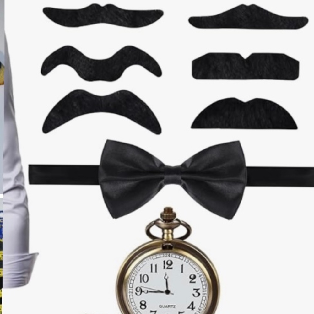 NWOT 1920s Men's Costume Accessories Set
